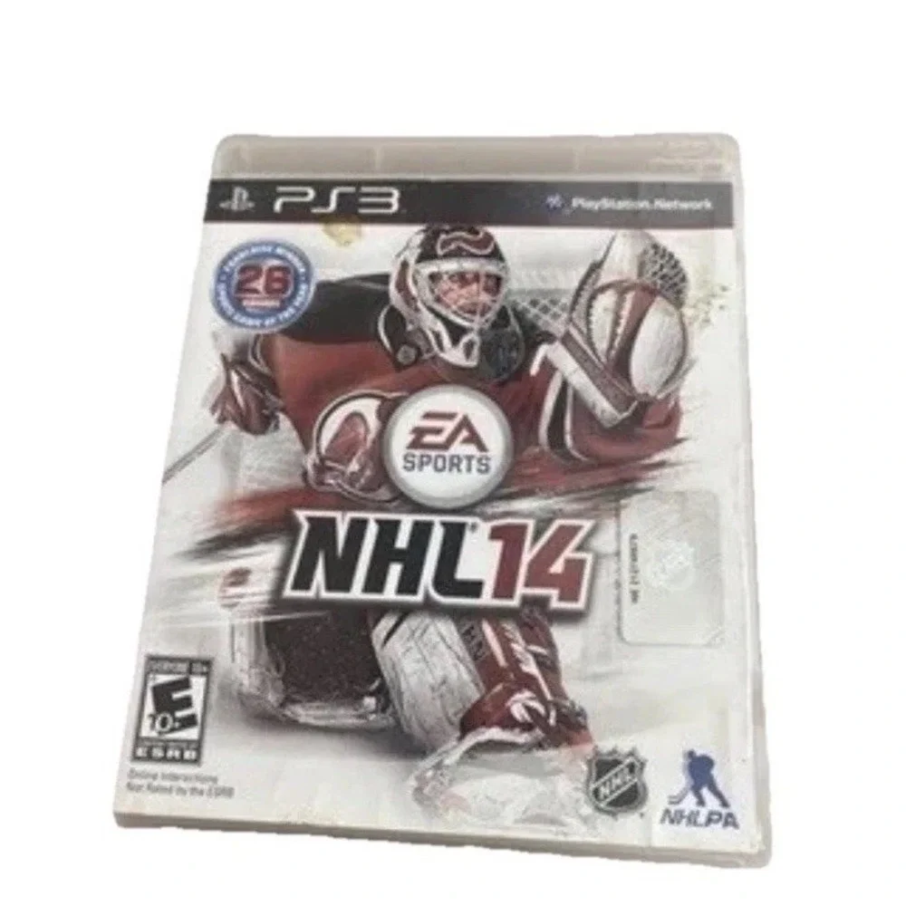 PS3 Sports Game Lot of 6 MADDEN 13 NBA‎ 14 MLB 14 FIFA 14 NHL 14 PGA TOUR 13